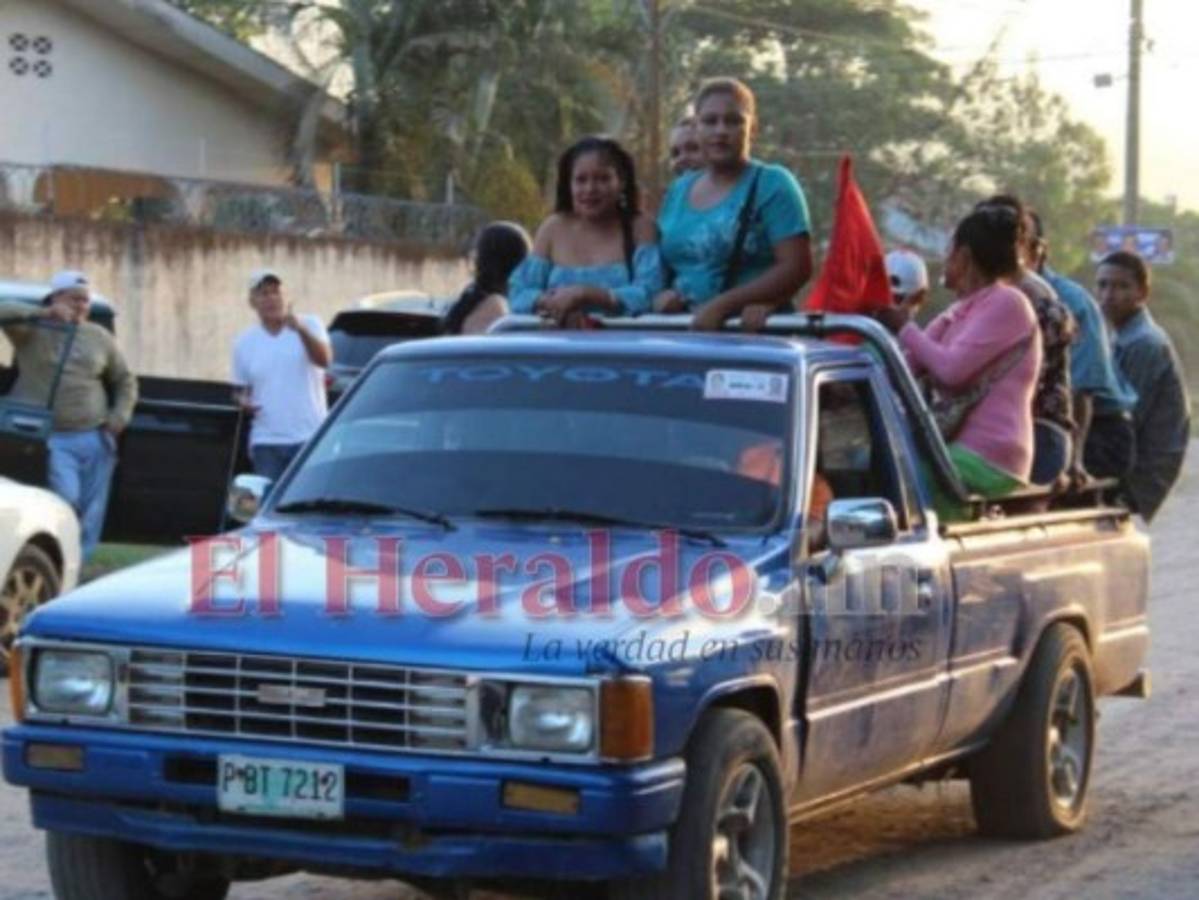 Nuevo protocolo prohíbe a políticos trasladar a electores en buses y camiones