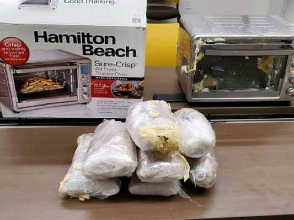 Confiscan 9 kilos de metanfetamina enviada por correo 