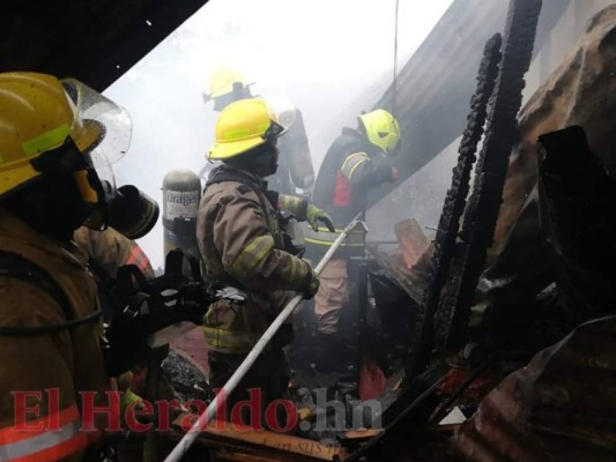 Barrio El Bosque: Mujer resulta con quemaduras tras incendio de su vivienda