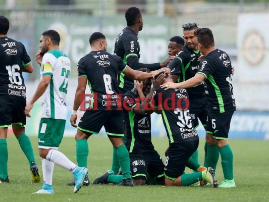 Marathón le ganó 2-3 a Platense en estadio Excélsior de Puerto Cortés