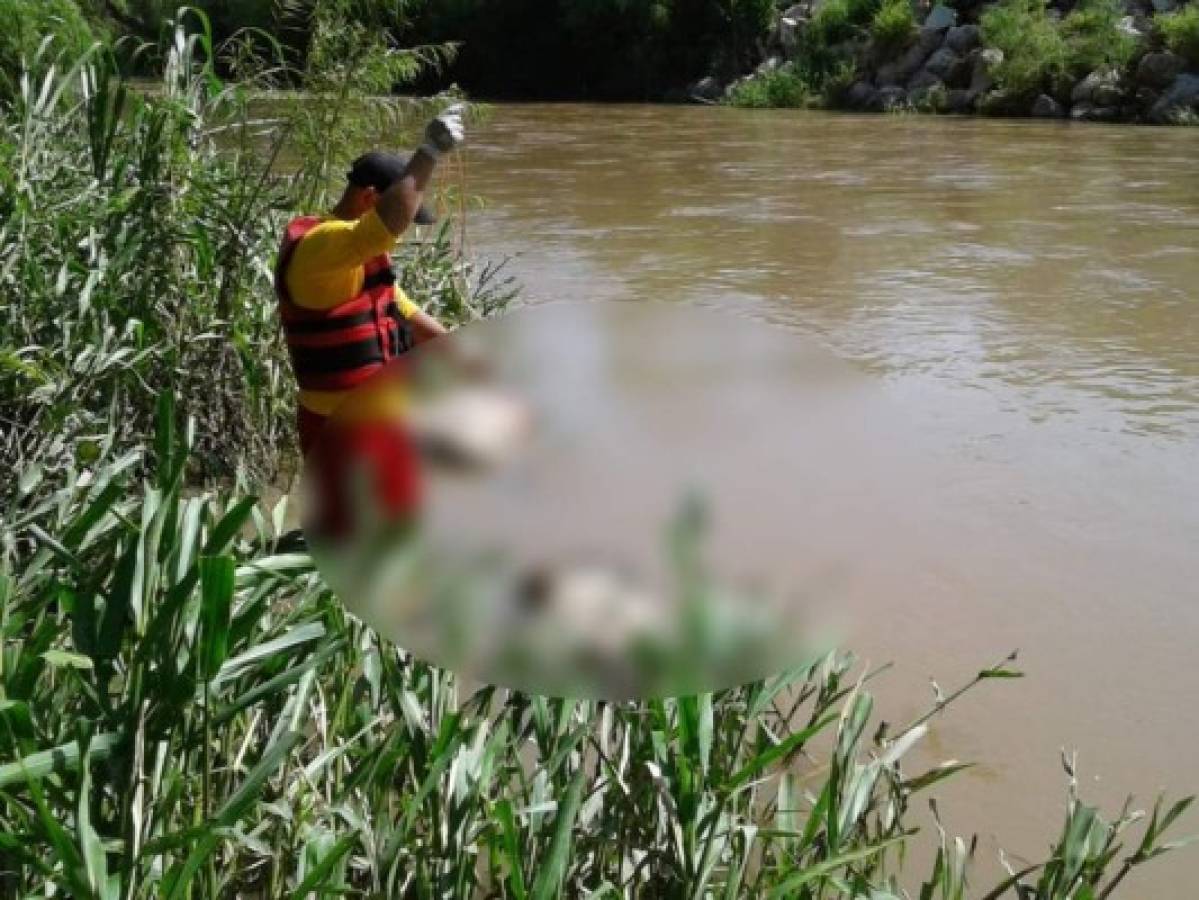 En Río Chamelecón hallan cuerpos de cuatro hombres desaparecidos