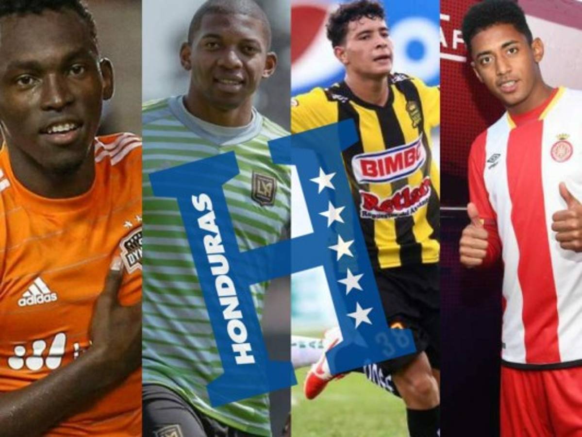 Con estos jugadores podría contar la Selección de Honduras rumbo a Qatar 2022