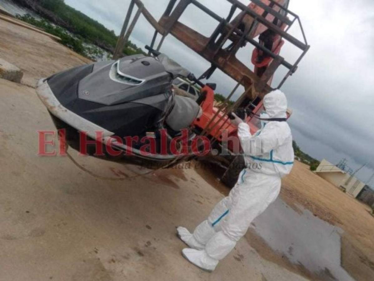 Llega a Honduras jet ski de Angie Peña encontrada en Belice