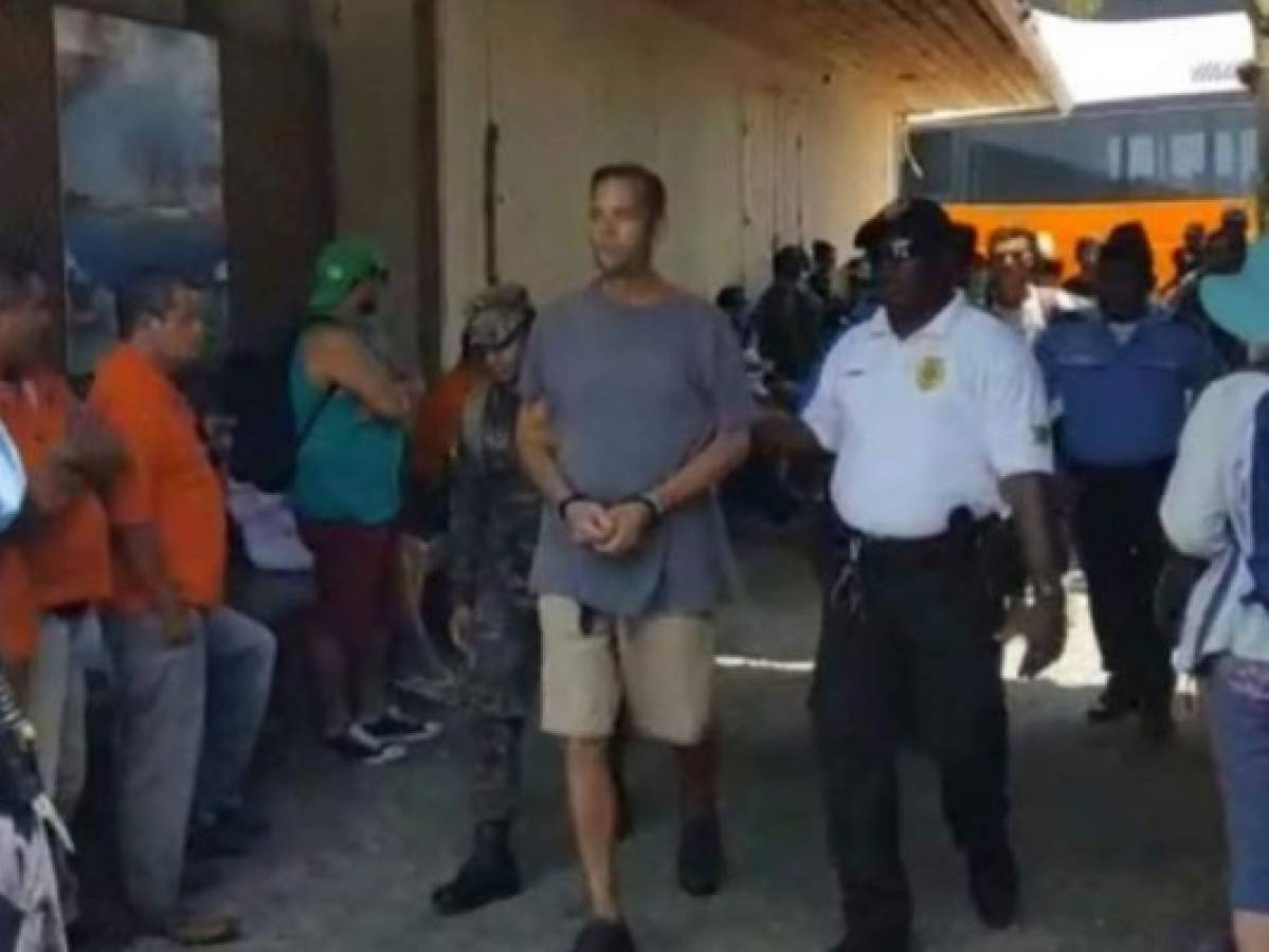 Estadounidense es enviado a prisión preventiva por tráfico de drogas en Islas de la Bahía