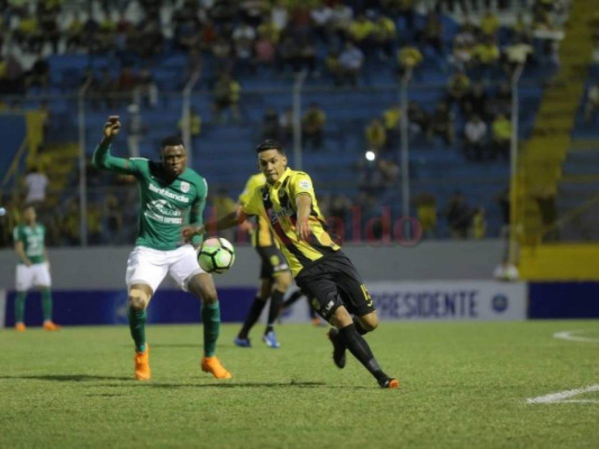 Marathón abandona molesto la cancha del estadio Morazán de SPS