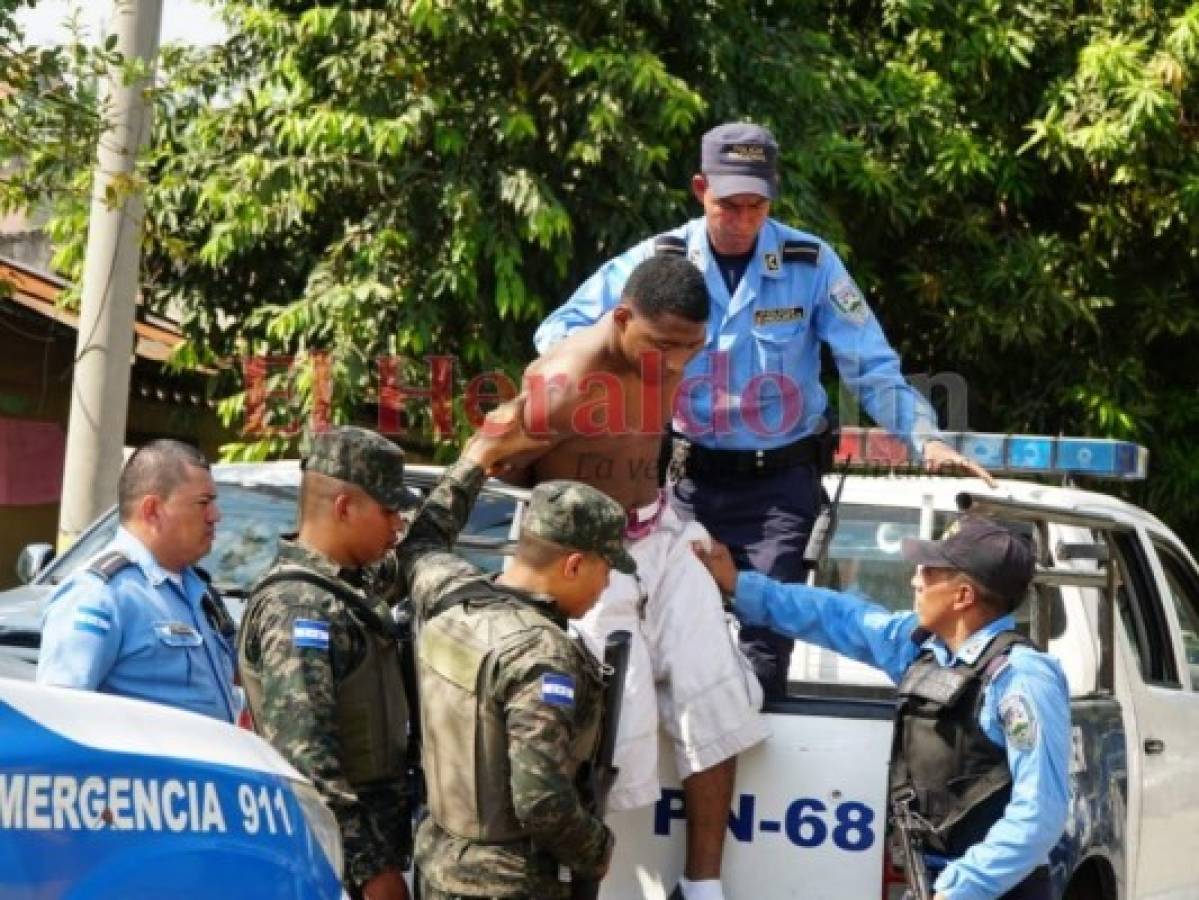 Cae Antony Cantarero, alias Shrek, supuesto cabecilla de la pandilla 18 en San Pedro Sula