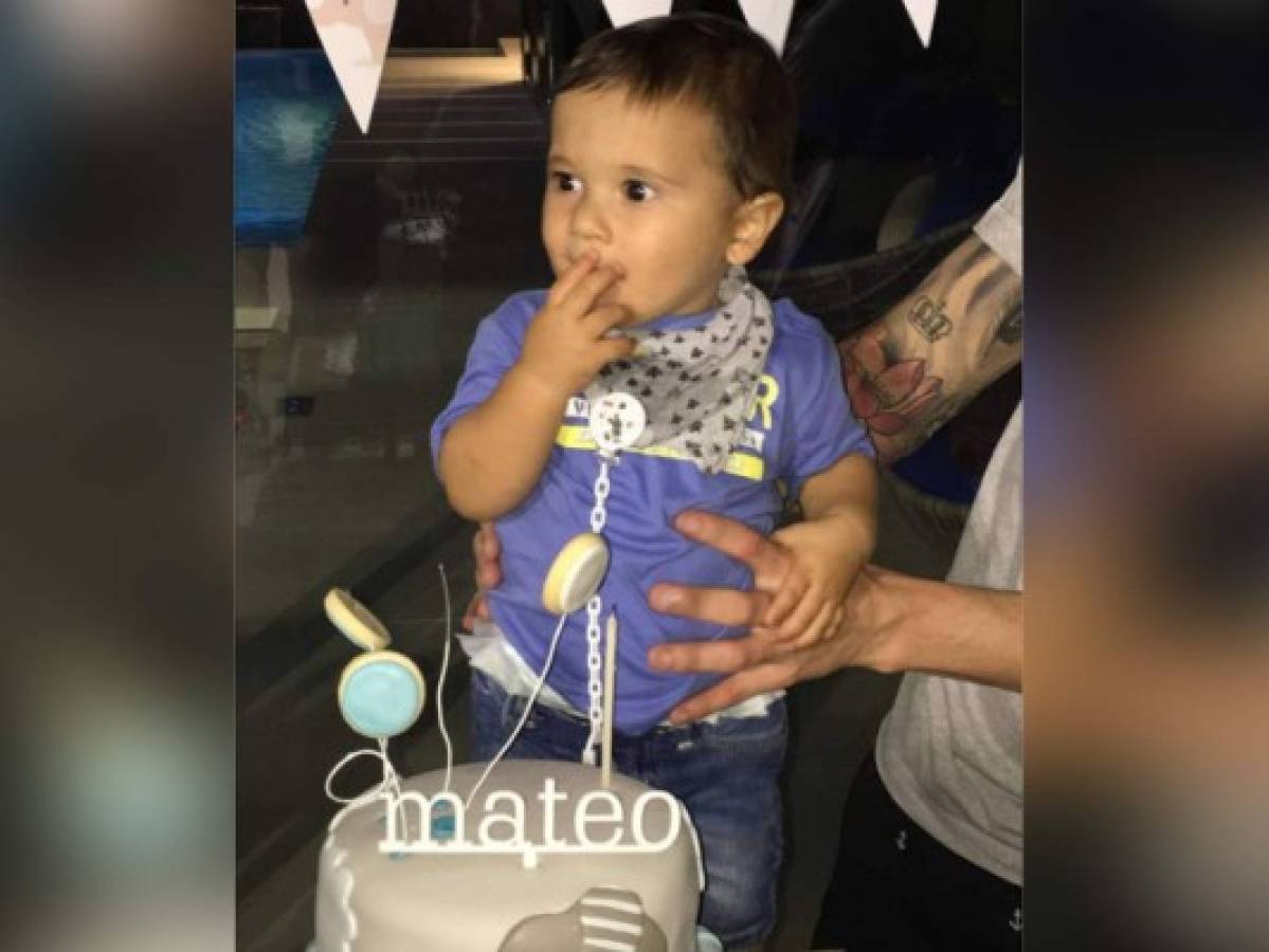 Mateo, el hijo menor de Messi, enamora con tierno baile