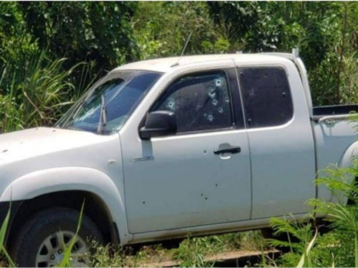 En emboscada asesinan a dos hombres en Cofradía, Cortés