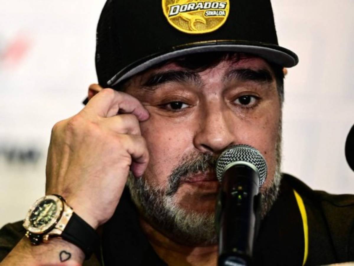 Maradona es eliminado de Copa con Dorados pero dice no sentir presión