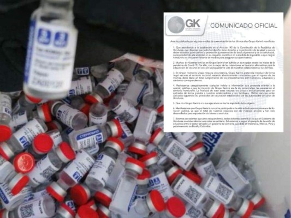 'Vacunas eran para ser aplicadas de forma gratuita a colaboradores': Grupo Karim´s
