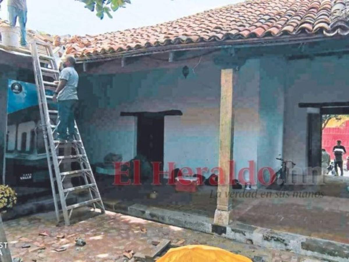 Dentro de un mes culminará la restauración de la Casa Valle en Choluteca