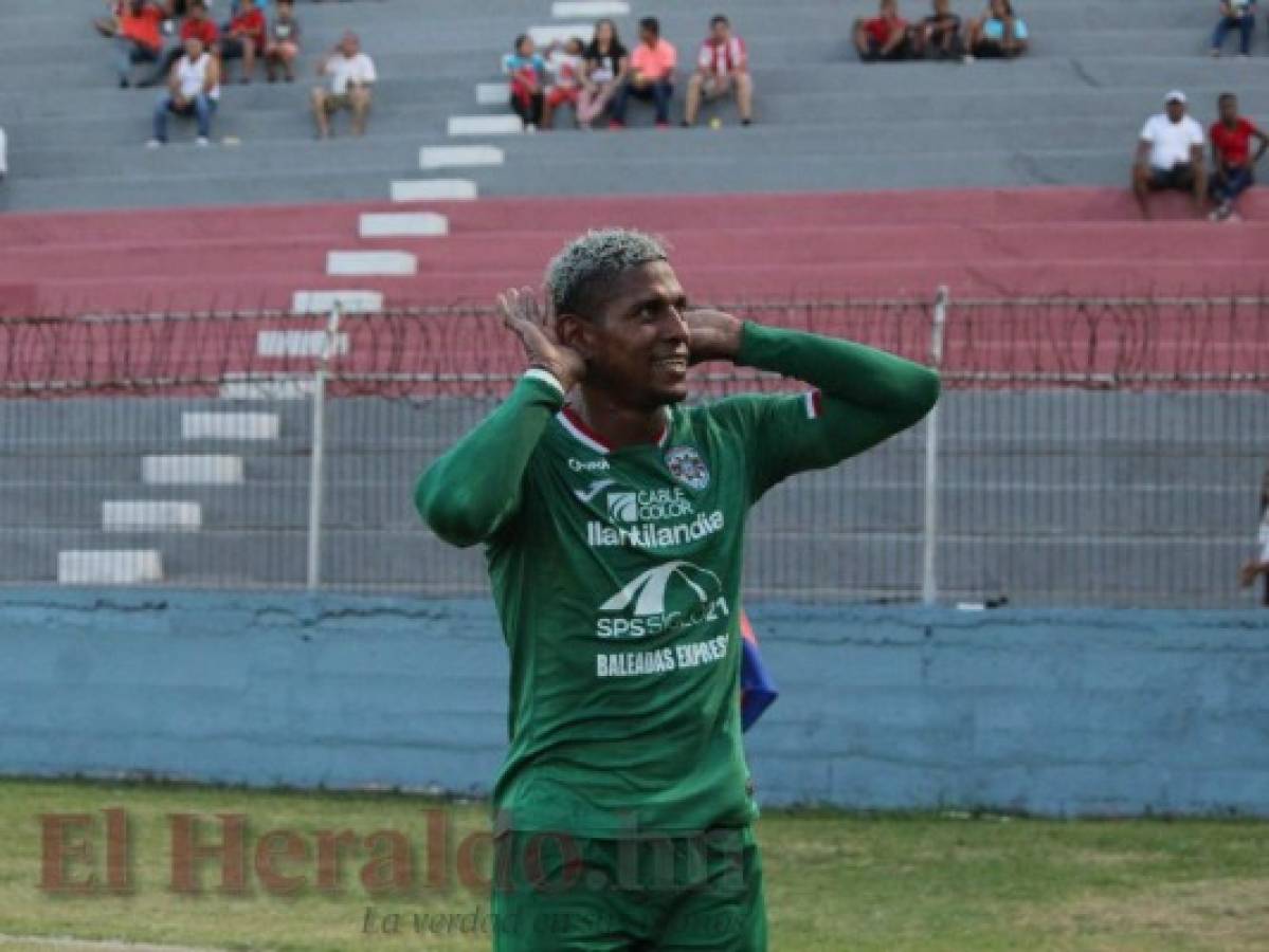 Marathón gana 2-0 al Vida en La Ceiba con goles de Costly y Yerson Gutiérrez