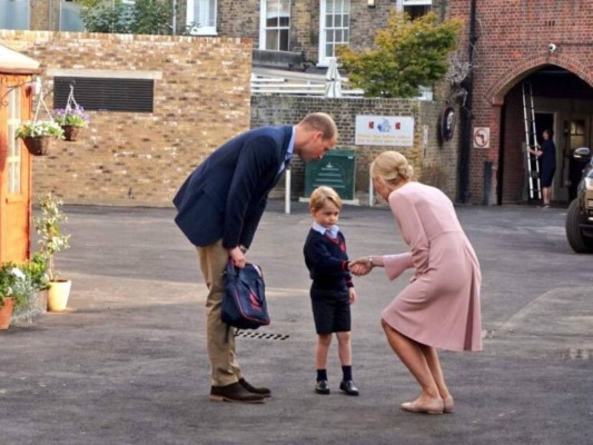 Kate Middleton se pierde el primer día de escuela del príncipe George