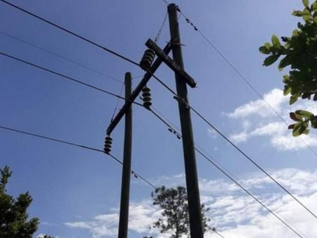 Sectores de Honduras que no tendrán energía eléctrica este martes 11 de septiembre