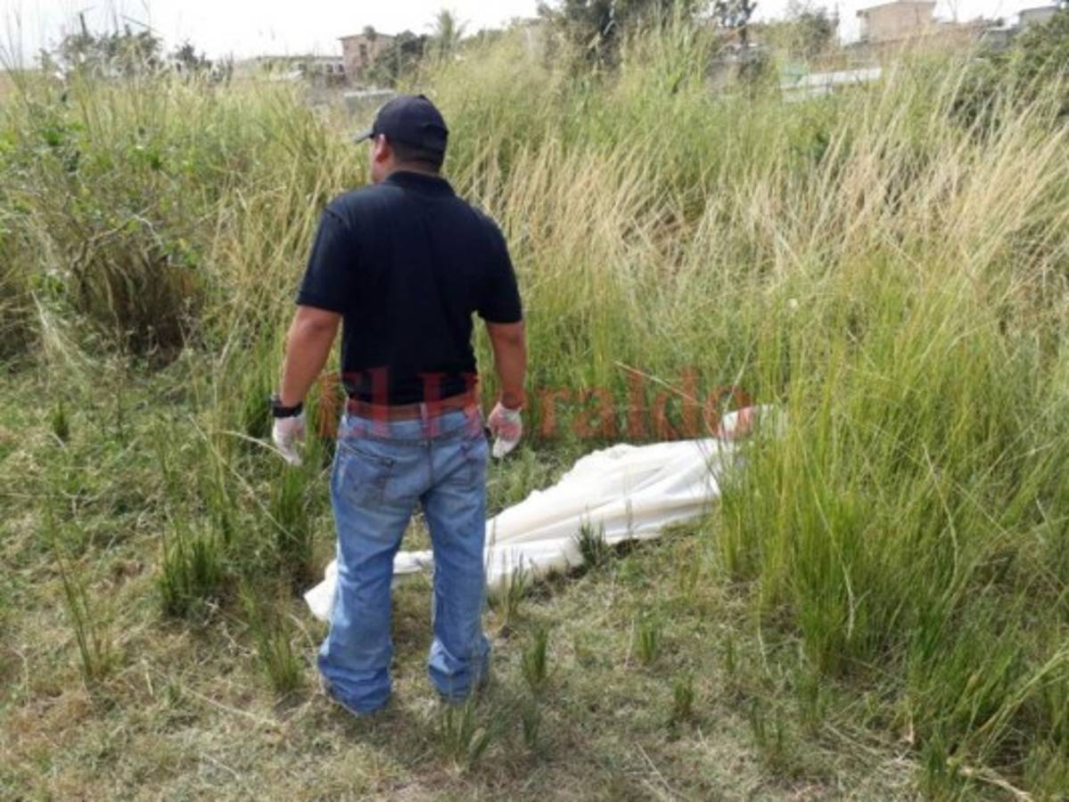 Con un rótulo dejan cadáver de una mujer a orillas del río Choluteca
