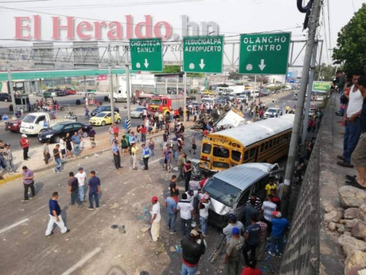 En 'retorno de la muerte' se convierte salida al norte de la capital tras accidentes