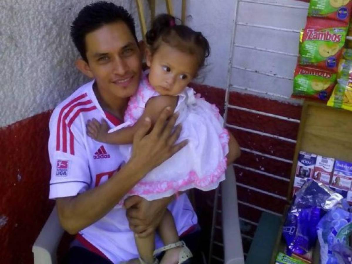 Hondureño mutilado por 'la Bestia' se reencuentra con su pequeña hija