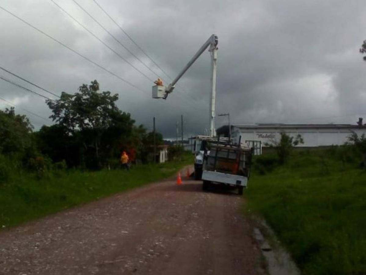 Zonas de la capital y Puerto Cortés que estarán sin electricidad este martes 18 de junio