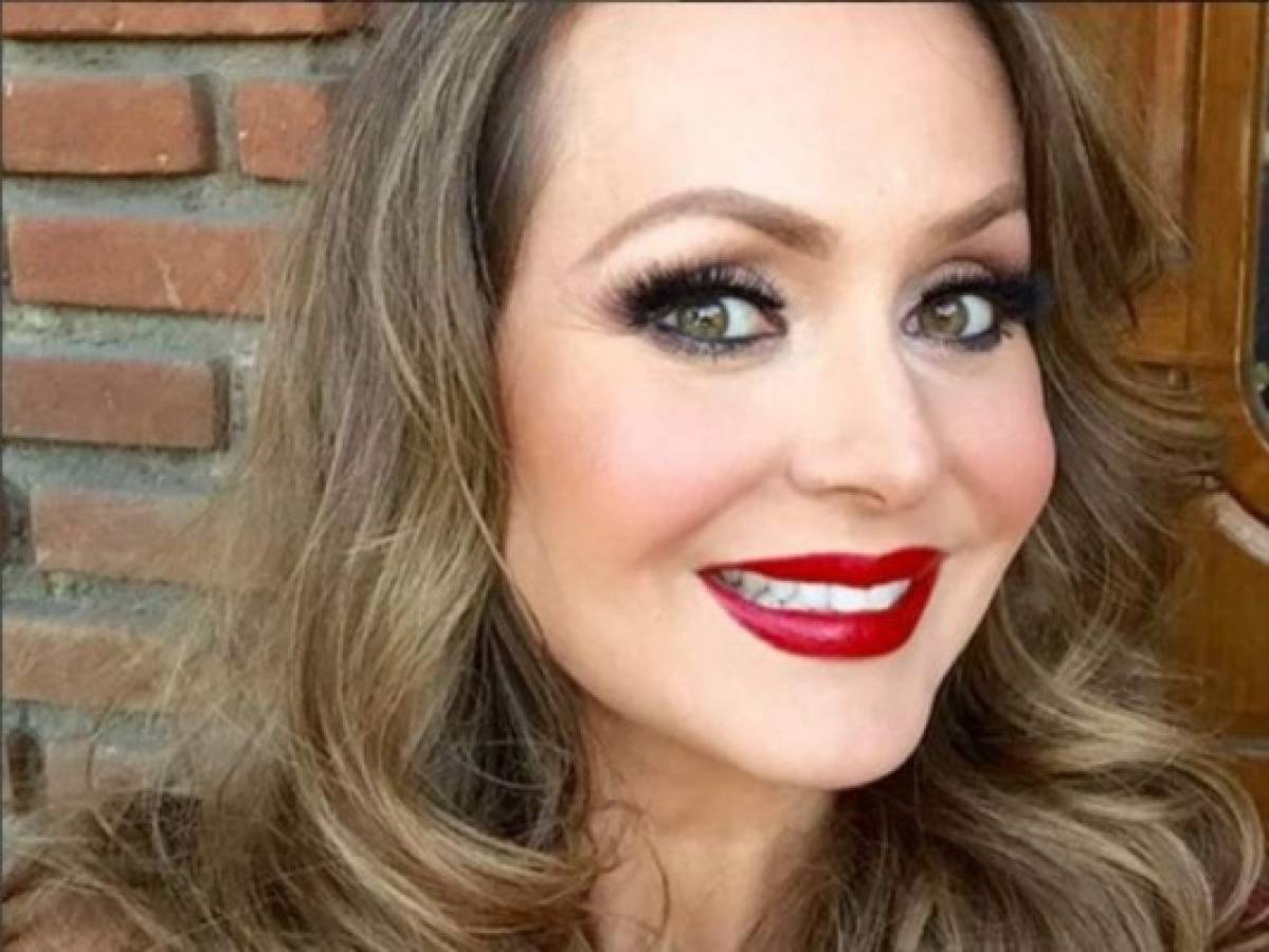 El irreconocible rostro de Gabriela Spanic