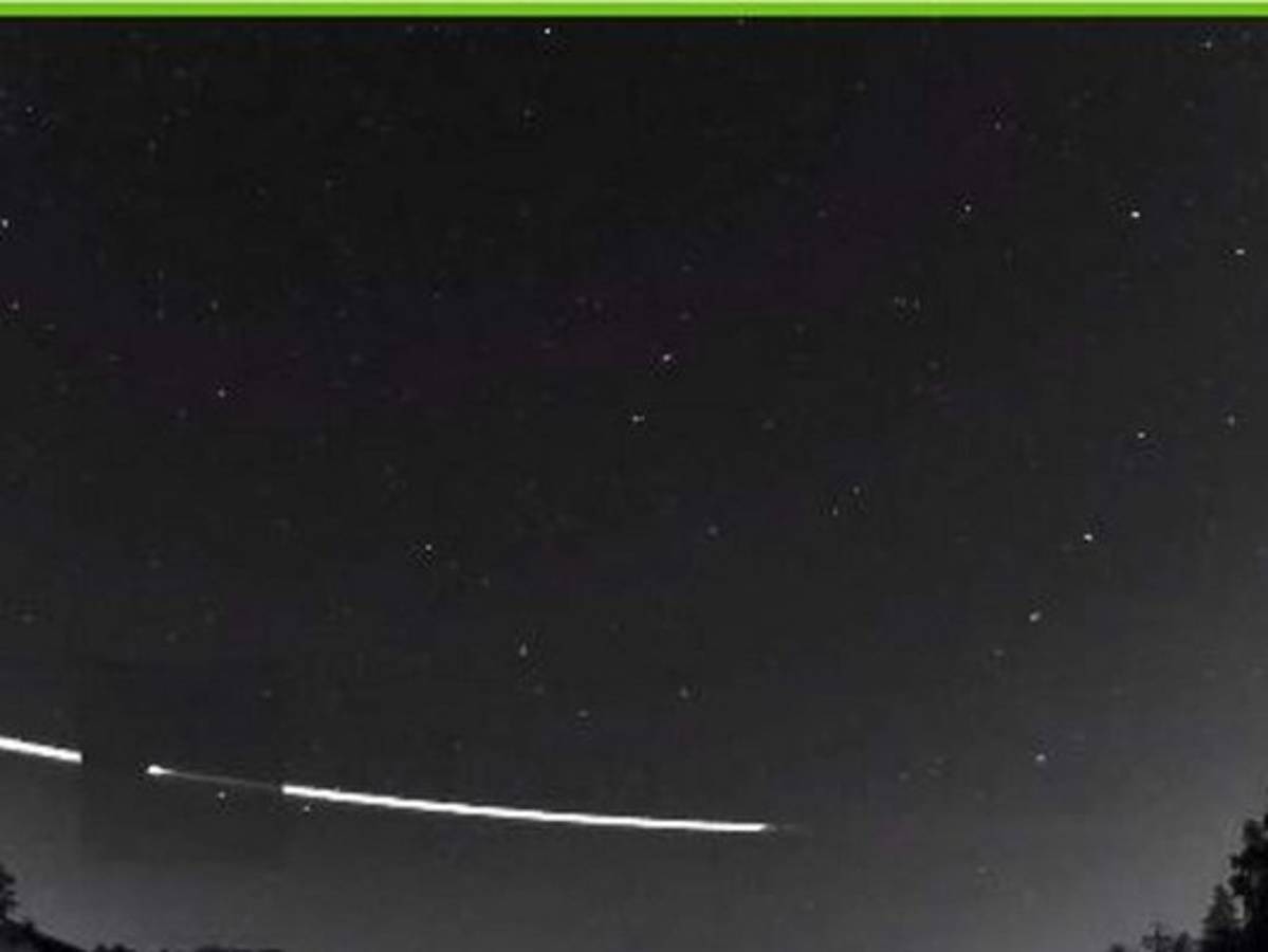 VIDEO: meteorito rebota en la atmósfera de la Tierra y vuelve al espacio