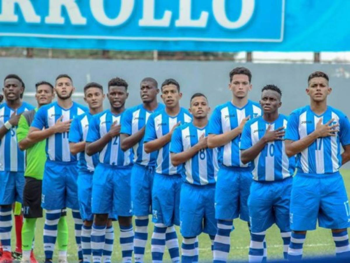 Selección sub 21 de Honduras jugará amistoso ante El Salvador este miércoles previo a Barranquilla 2018