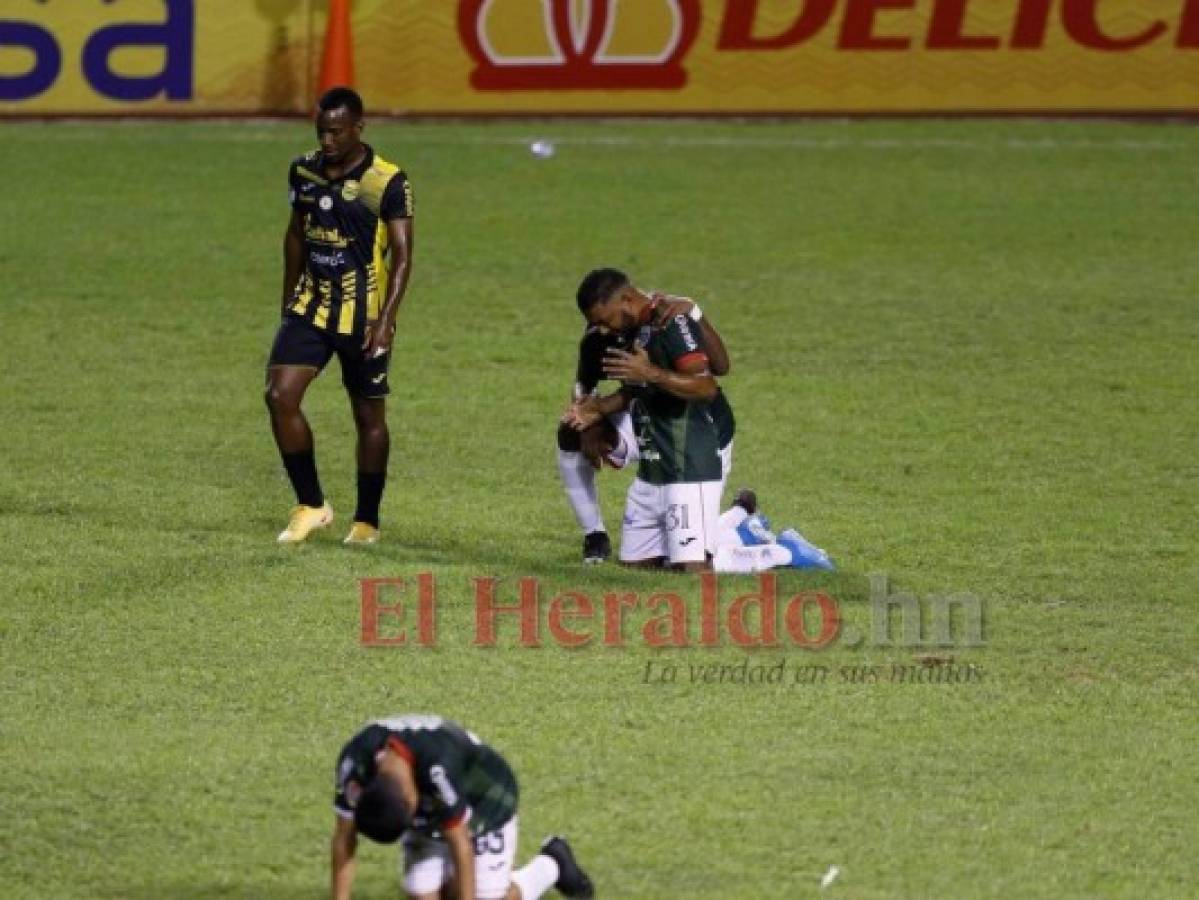 Marathón vence 1-0 a Real España con agónico gol de último momento en el Olímpico    