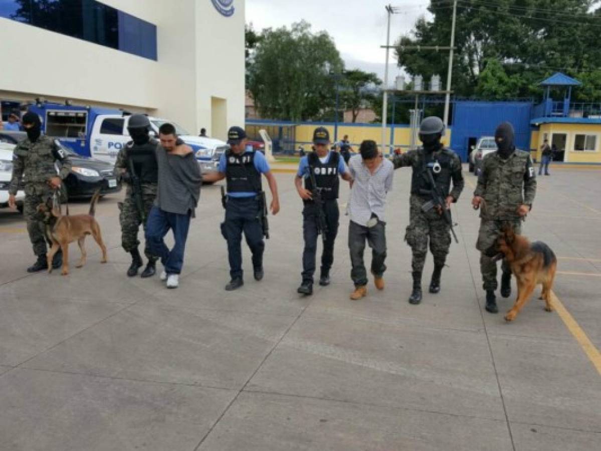 Caen supuestos mareros de la 18 vinculados a matanzas en el sur de Tegucigalpa