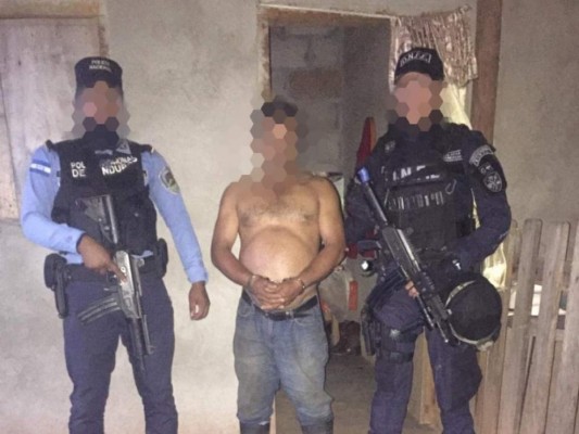 Con armas de grueso calibre capturan a tres personas en Copán