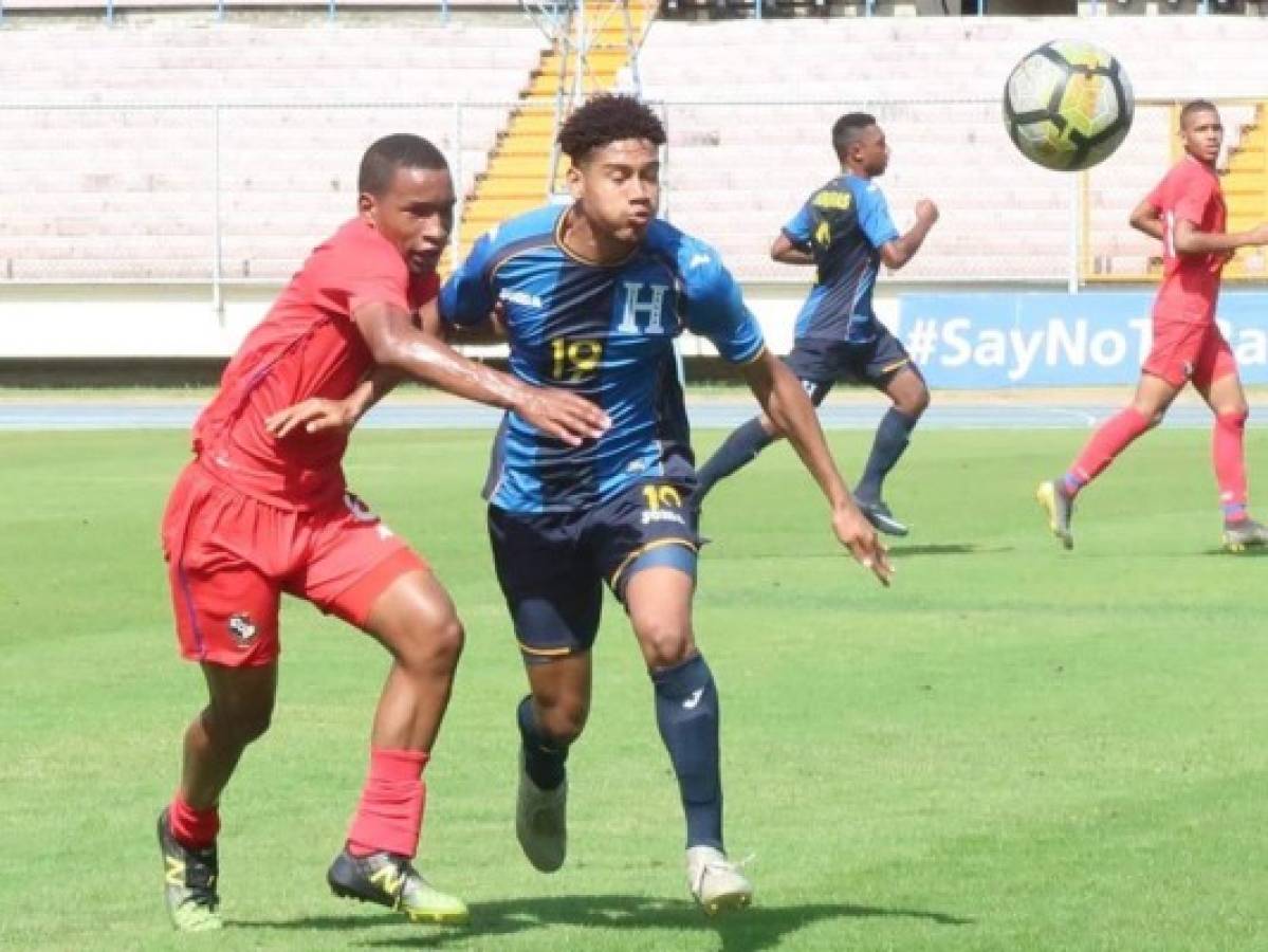 Selección Sub-17 de Honduras perdió 4-1 ante Panamá en el Rommel Fernández