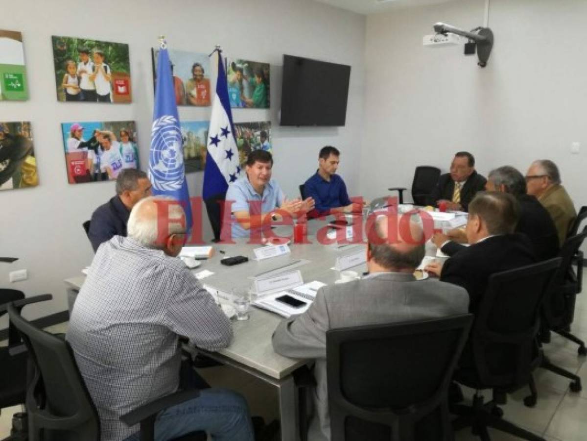 Igor Garafulic se reúne con miembros de la Junta de Convocantes en sede de la ONU