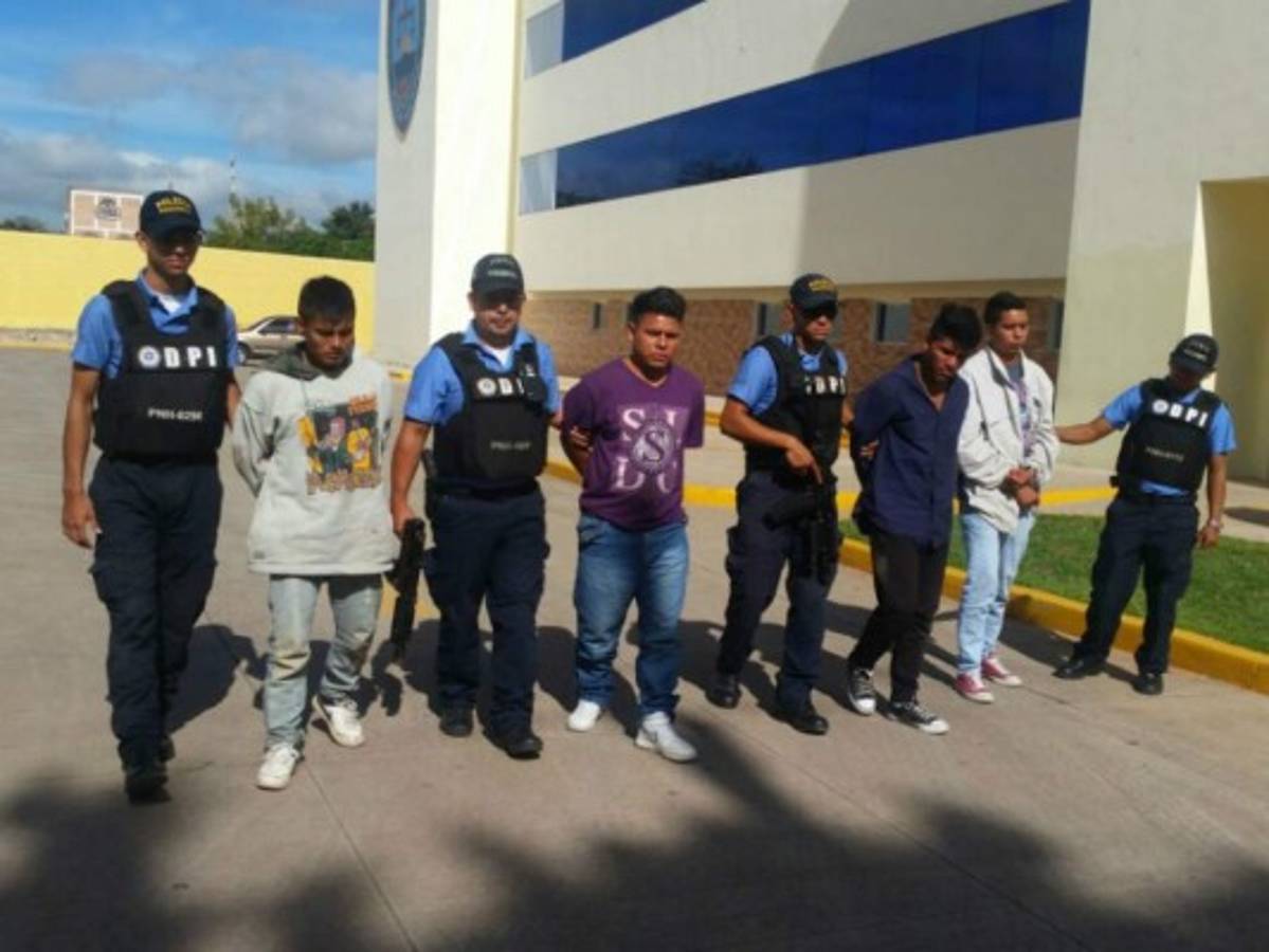 Honduras: Capturan a presuntos pandilleros de la 18 en Ciudad España