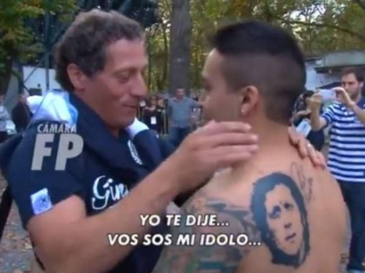 VIDEO: Hincha de Gimnasia se tatuó el rostro de Pedro Troglio, el nuevo DT de Olimpia