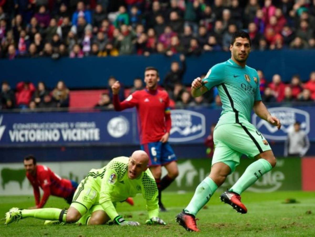 Con uno de Suárez y dos de Messi, Barcelona vuelve a ganar