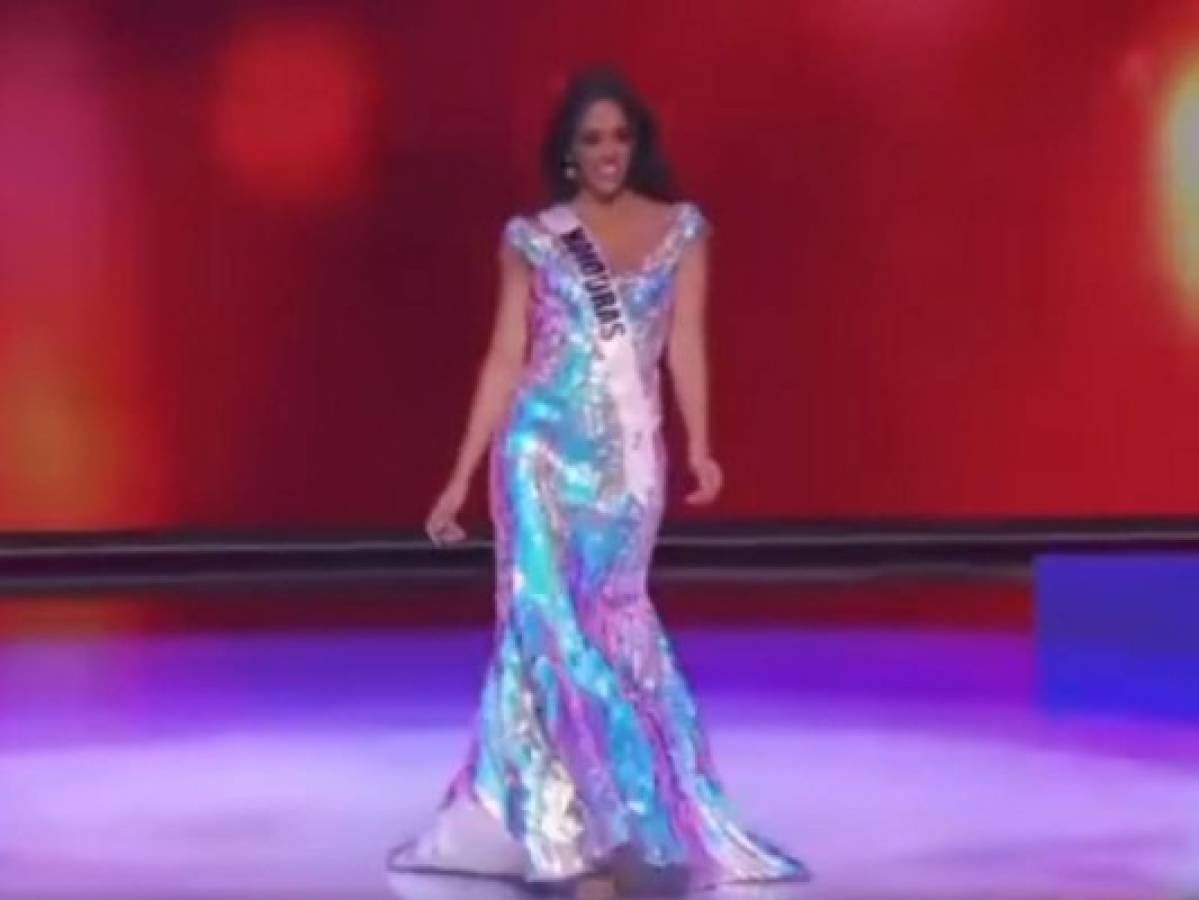 Miss Universo 2021: Hondureña Cecilia Rossell brilla con elegante vestido de gala