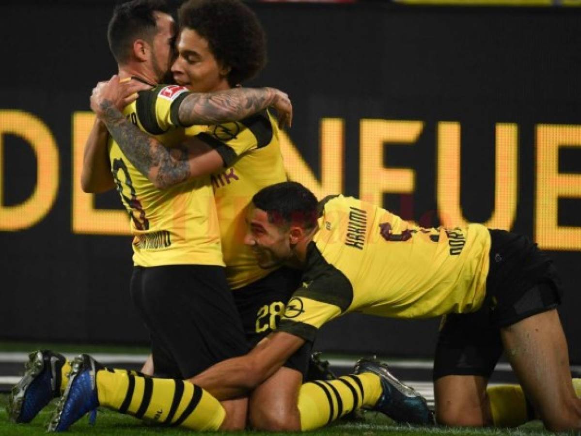 Borussia Dortmund gana 3-2 al Bayern en el 'Klassiker' de la Bundesliga  