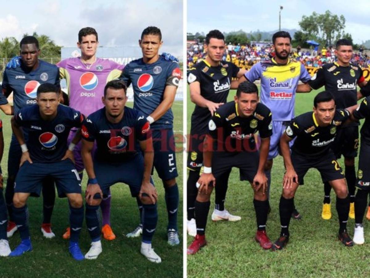 Real España y Motagua se jugará el domingo a las 6:10 de la noche en el Morazán