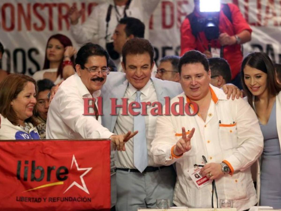Manuel Zelaya Rosales, Salvador Nasralla y Guillermo Valle firmaron un 'pacto de unidad'.