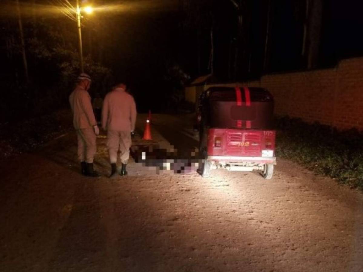 Matan a conductor de mototaxi en Valle de Ángeles