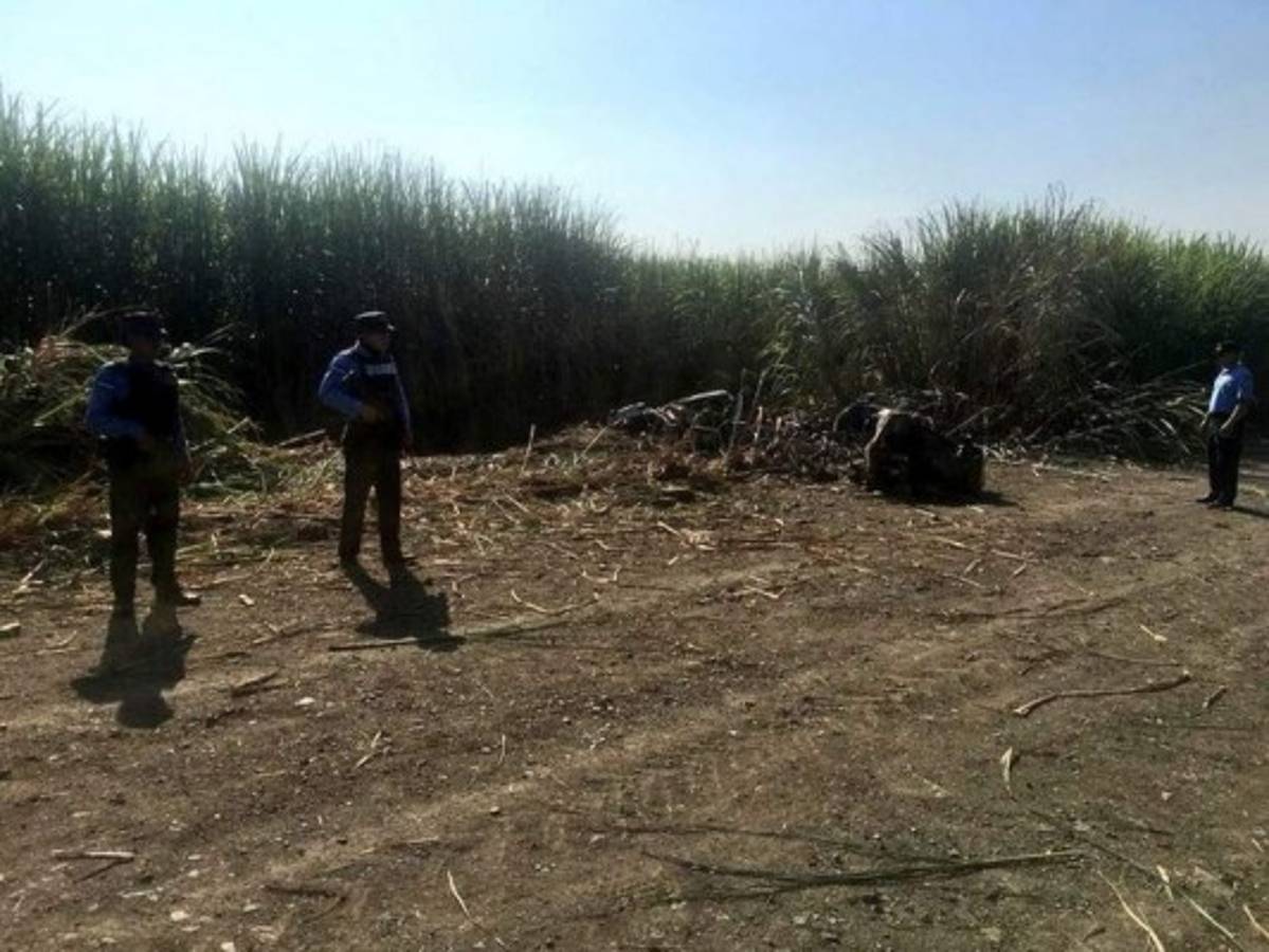 Encuentran supuesta narcoavioneta estrellada en Choloma