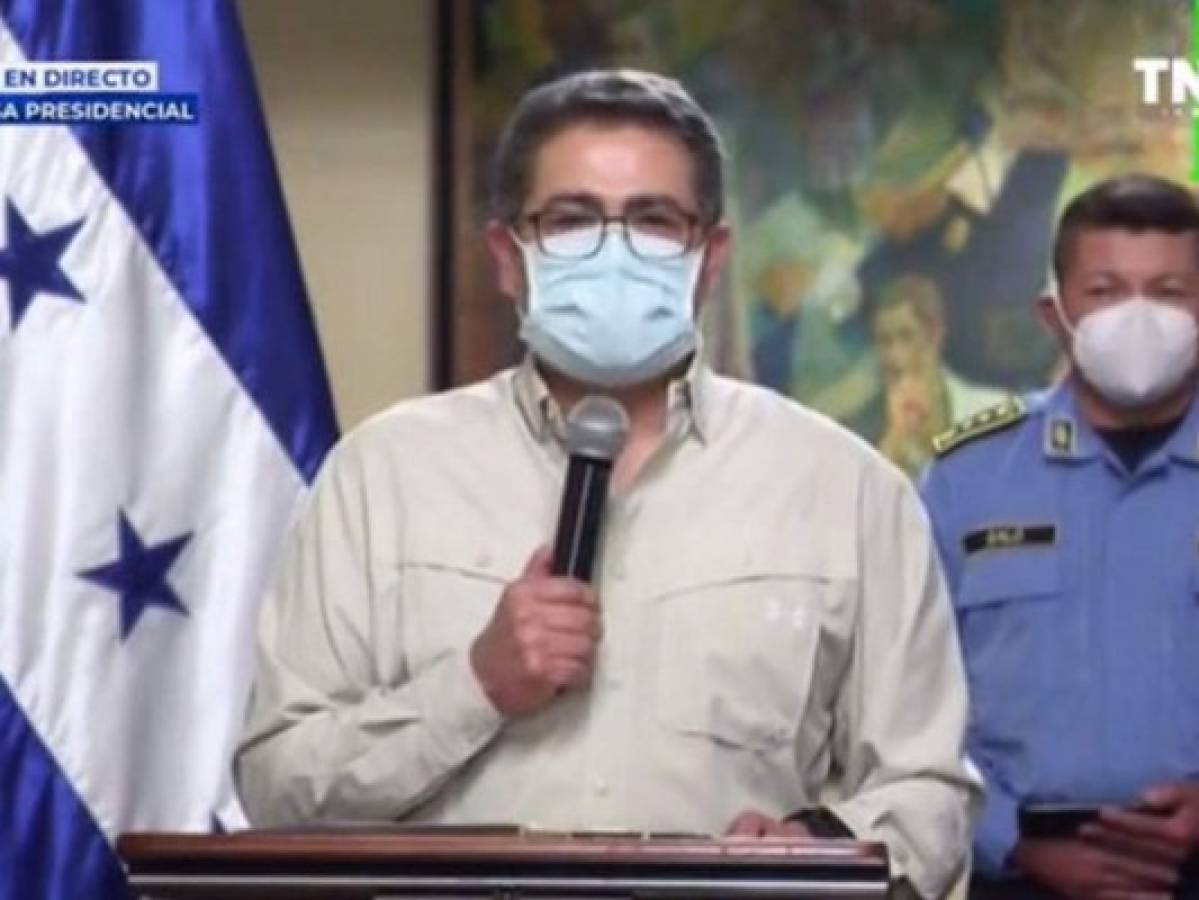 Presidente Hernández ratifica compromiso de lucha contra el narcotráfico