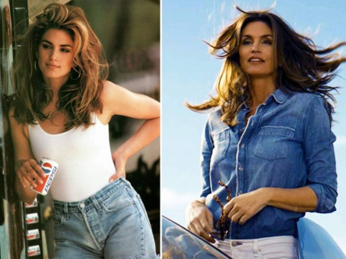 Cindy Crawford recrea comercial del Super Bowl de 1992