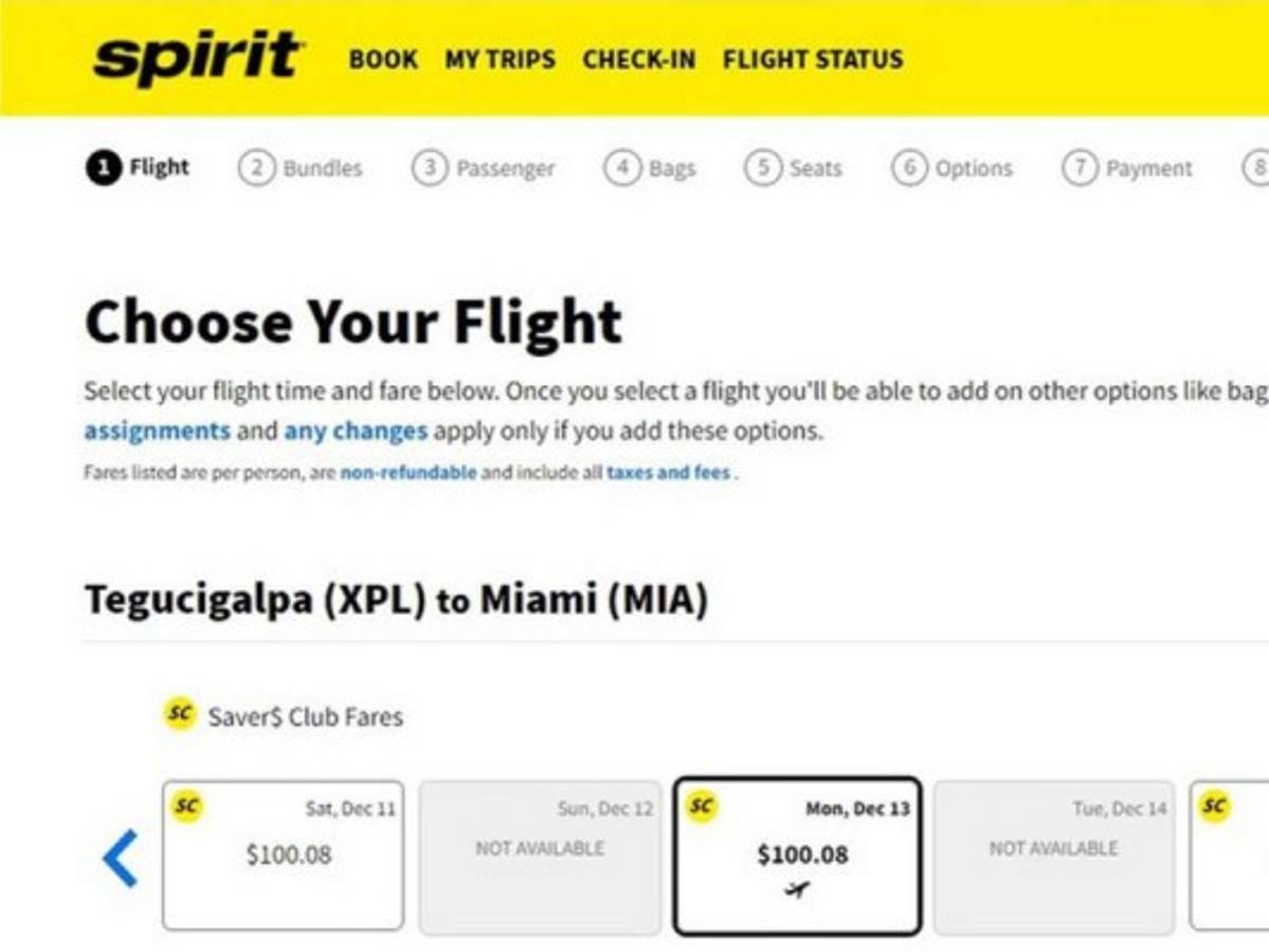 La aerolínea Spirit ya ha incluido a Palmerola como destino, lo que beneficia a los residentes en Tegucigalpa, zona sur y central de Honduras.