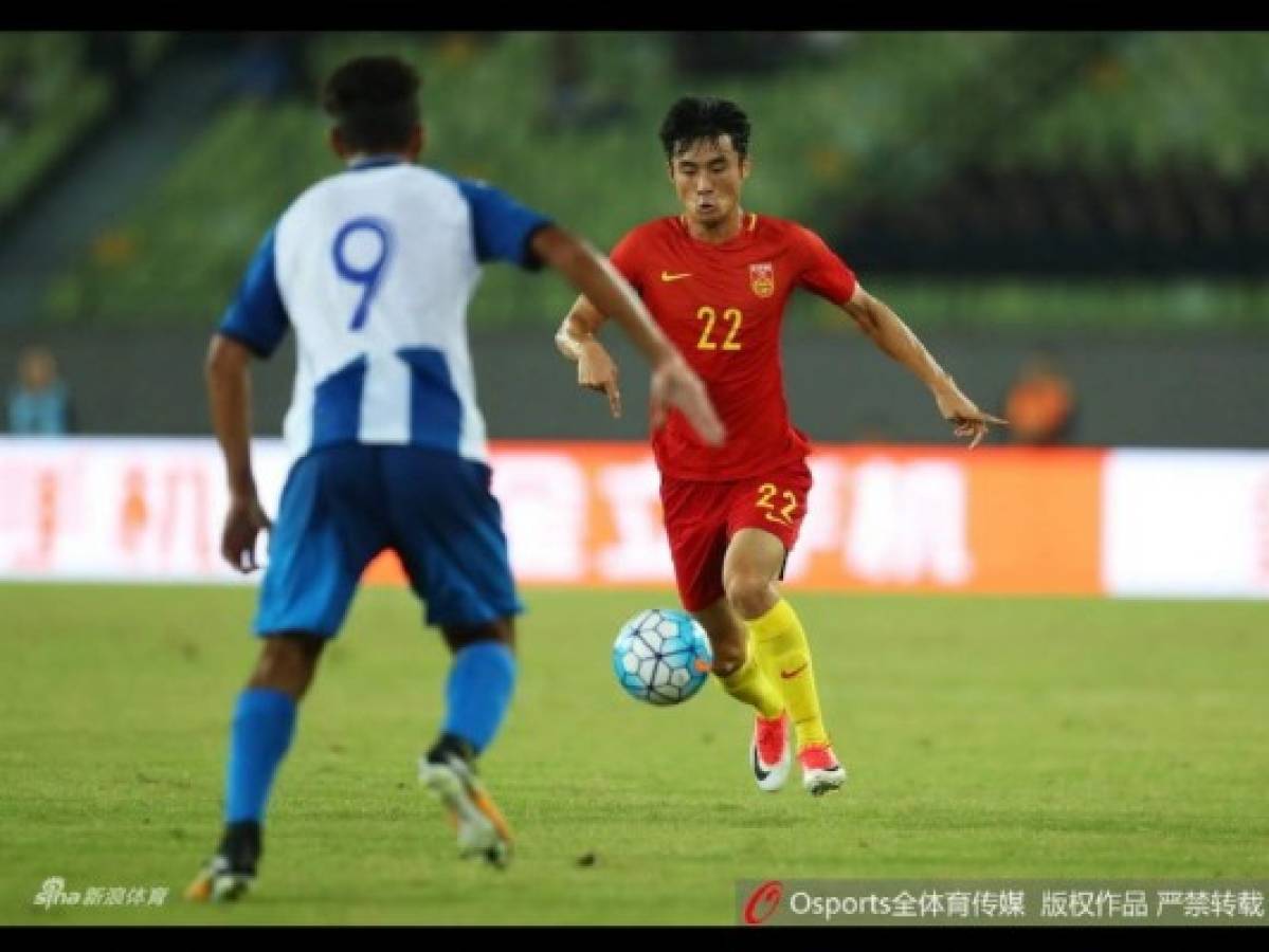 Sub 22 de Honduras cierra gira por China con empate a dos en Nankín  