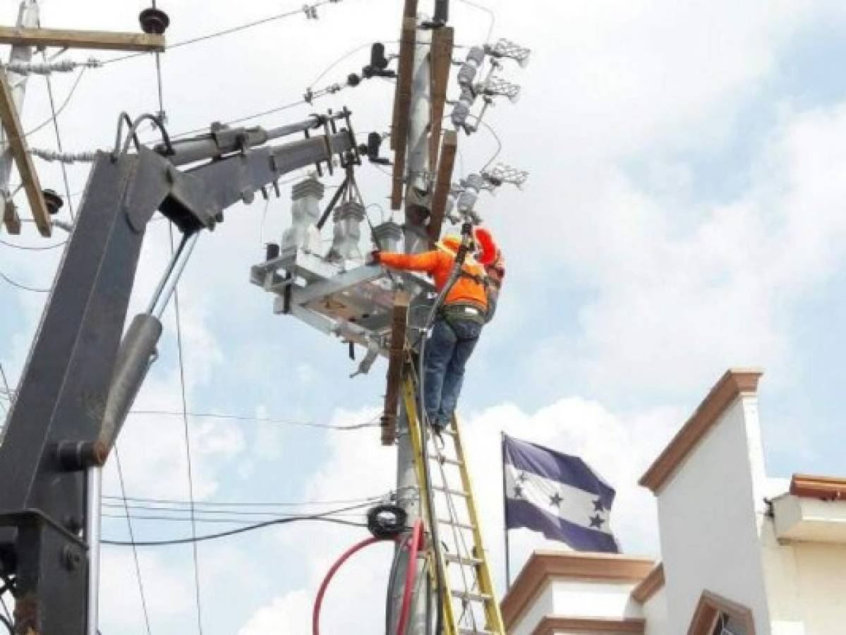 Zonas de Honduras que estarán sin energía eléctrica este lunes 19 de noviembre
