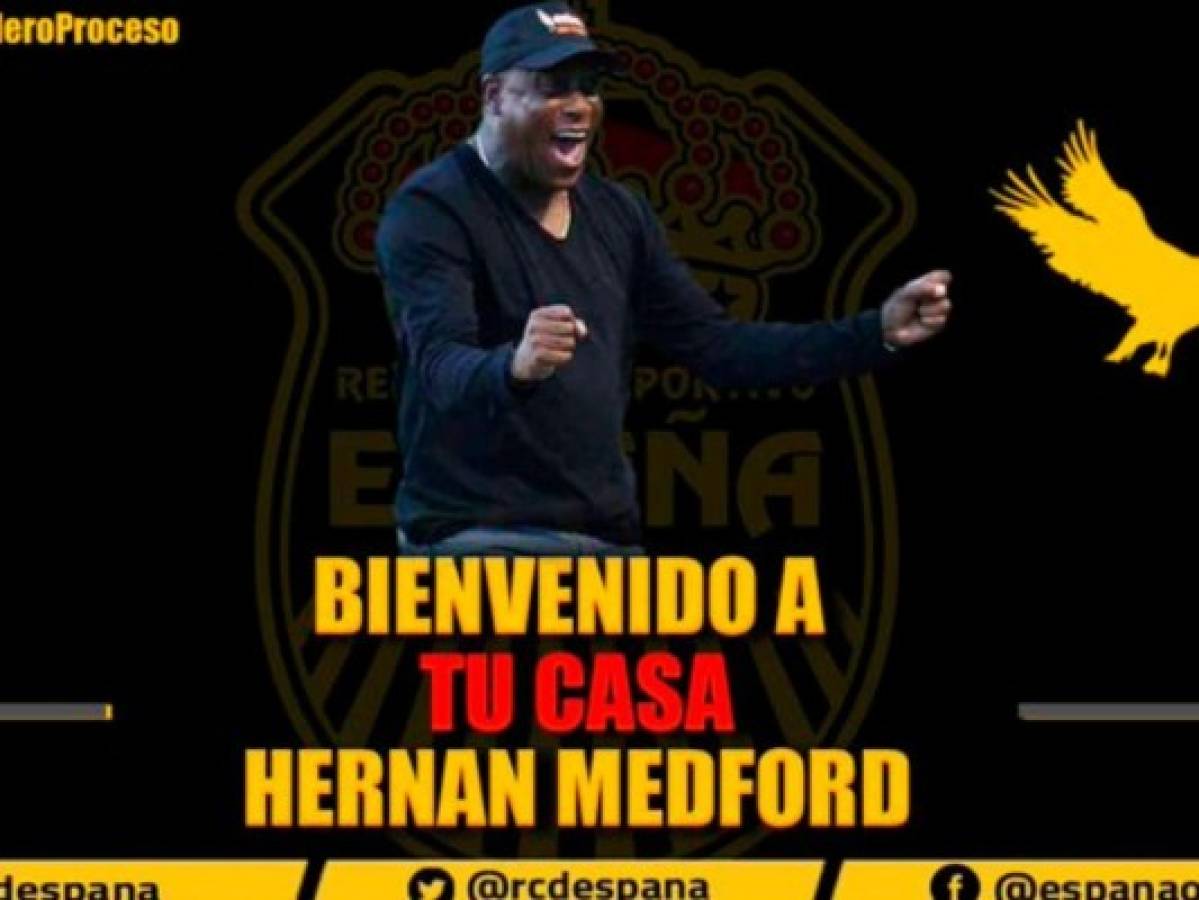 Hernán Medford es el nuevo entrenador del Real España