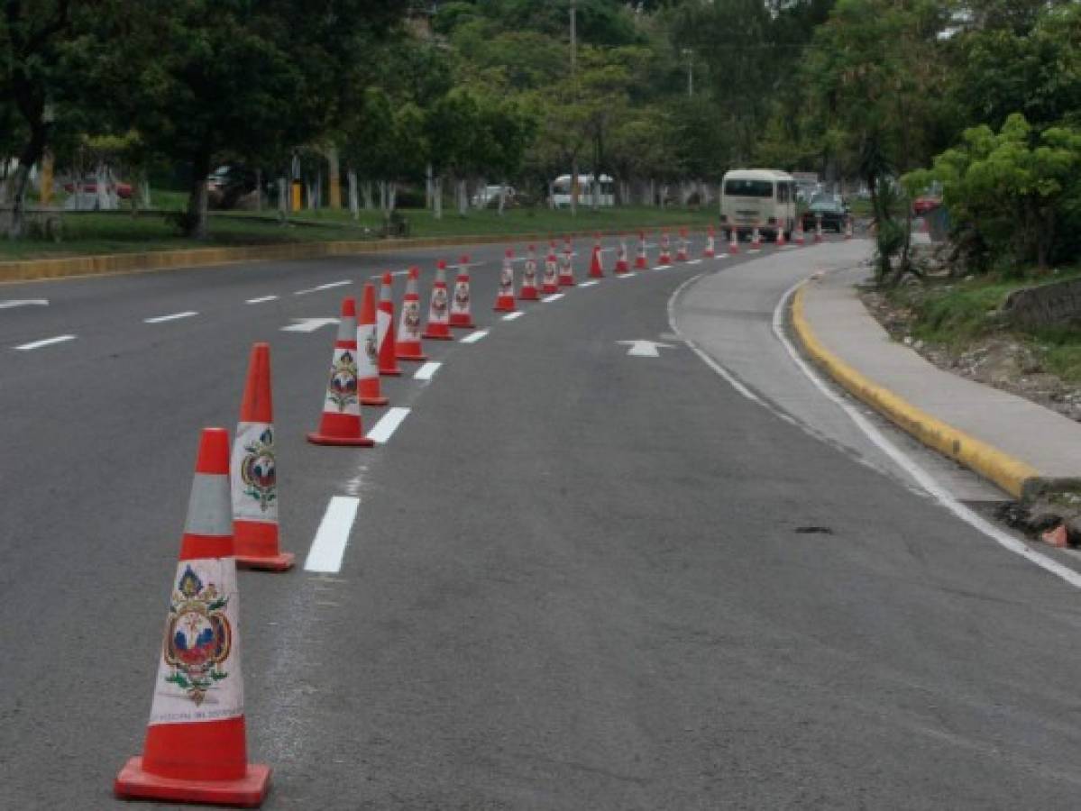 Avanza la marcación vertical y horizontal del anillo periférico de Tegucigalpa