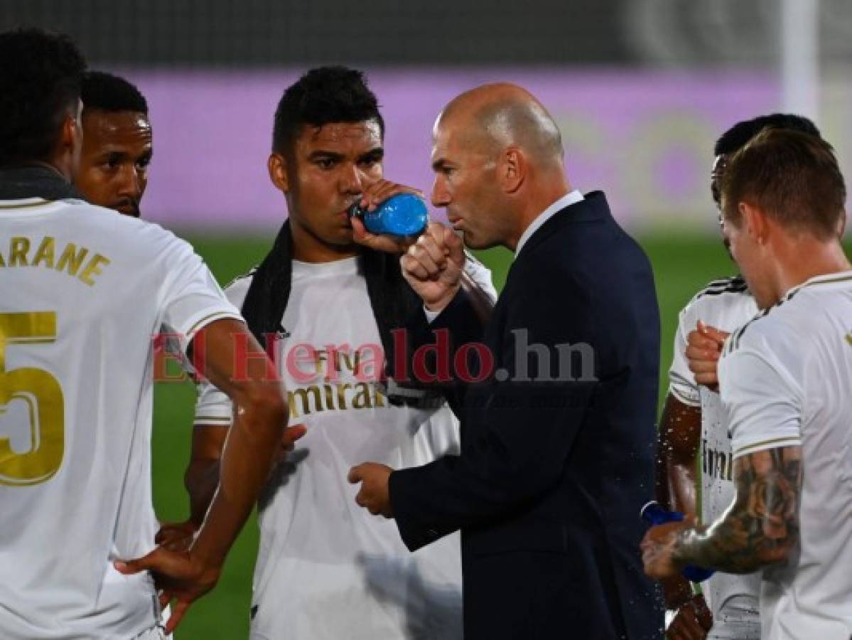 'Sin más estrés' antes del final de Liga, asegura Zidane