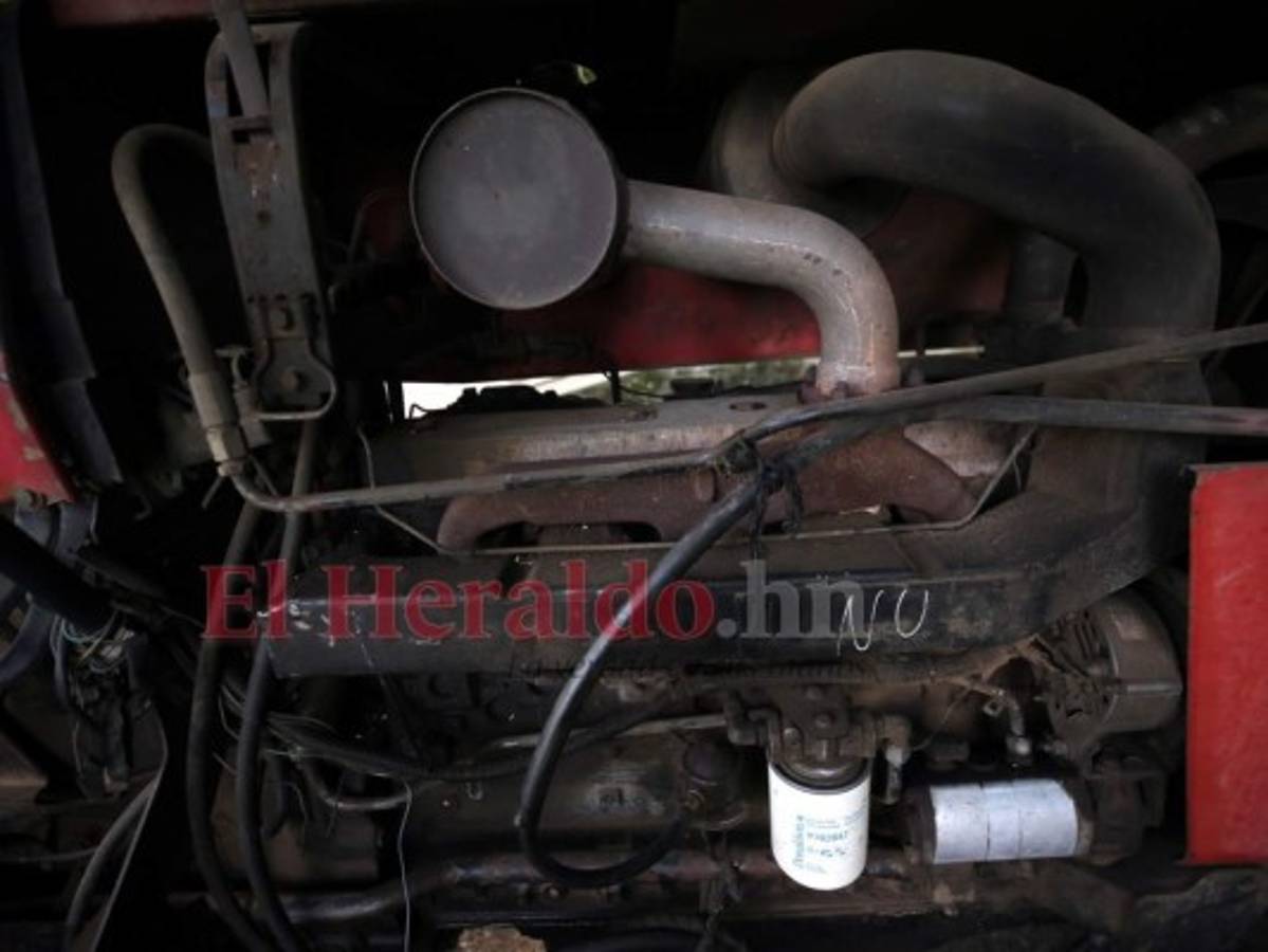 Chatarra, sobras y deshuesados: así quedaron los tractores Alba