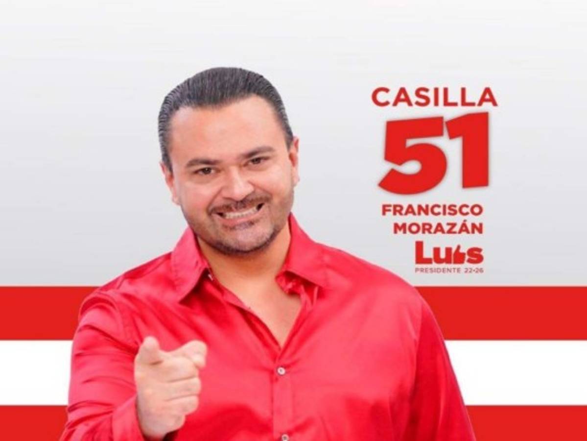 Rostros de precandidatos liberales que buscan convertirse en diputados de Francisco Morazán