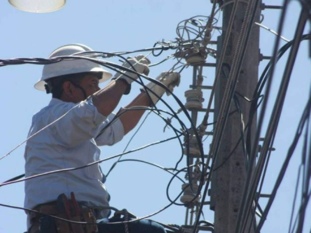 Conozca las zonas que no tendrán energía eléctrica este miércoles en Honduras